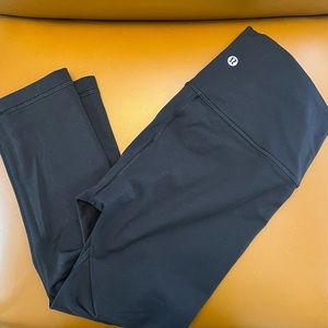 Lululemon Wunder Under Crop - Black